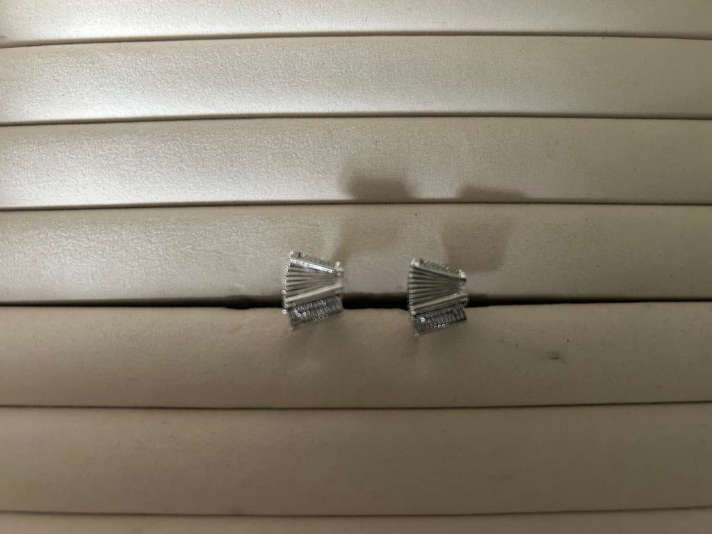 Zilverkleurige accordeon manchetknopen, Sieraden, Tassen en Uiterlijk, Ophalen of Verzenden, Zo goed als nieuw, Overige materialen