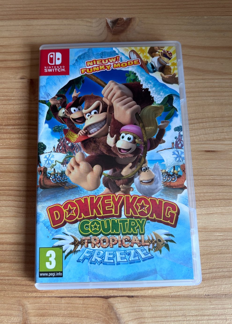 Donkey Kong Country Tropical Freeze Nintendo Switch, 2 spelers, Eén computer, Ophalen of Verzenden, Zo goed als nieuw
