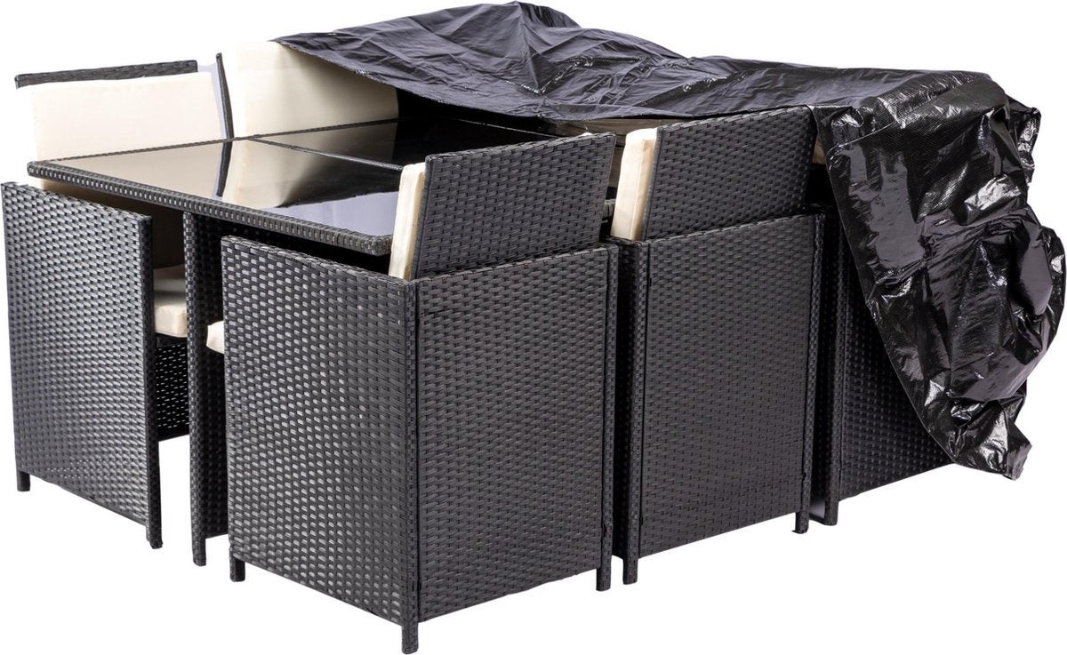 Beschermhoes Tuinset - 308x138x89cm Polyethyleen, Ophalen, Nieuw