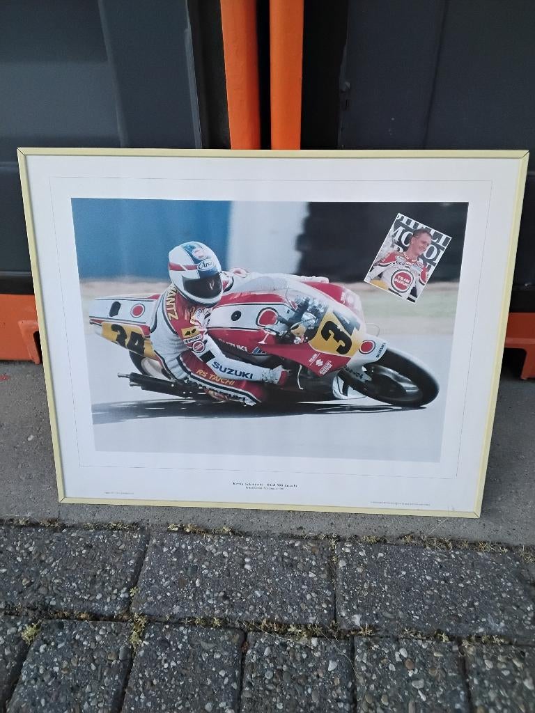 Kevin schwantz wereld kampioen 1993 tt assen, Ophalen, Zo goed als nieuw, Motoren