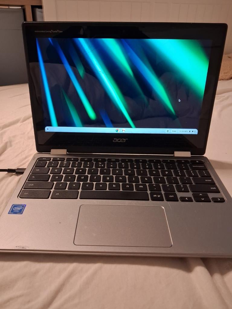Prachtige 2 in 1 acer laptop spin 11 ( cp311-1h), Computers en Software, Chromebooks, Gebruikt, 11 inch, 4 GB of minder, 32 GB of minder