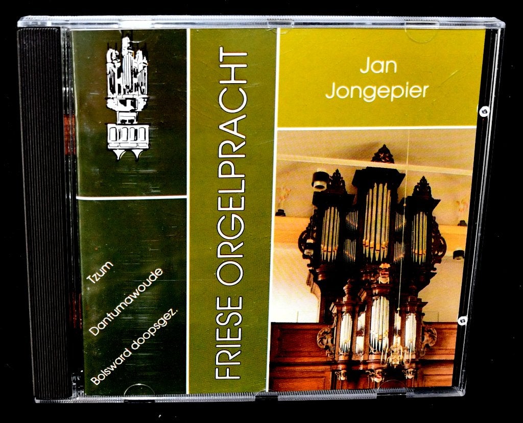 Jan Jongepier - Friese Orgelpracht - Tzum, Dantumawoude, Bol, Ophalen of Verzenden, Classicisme, Zo goed als nieuw, Overige typen