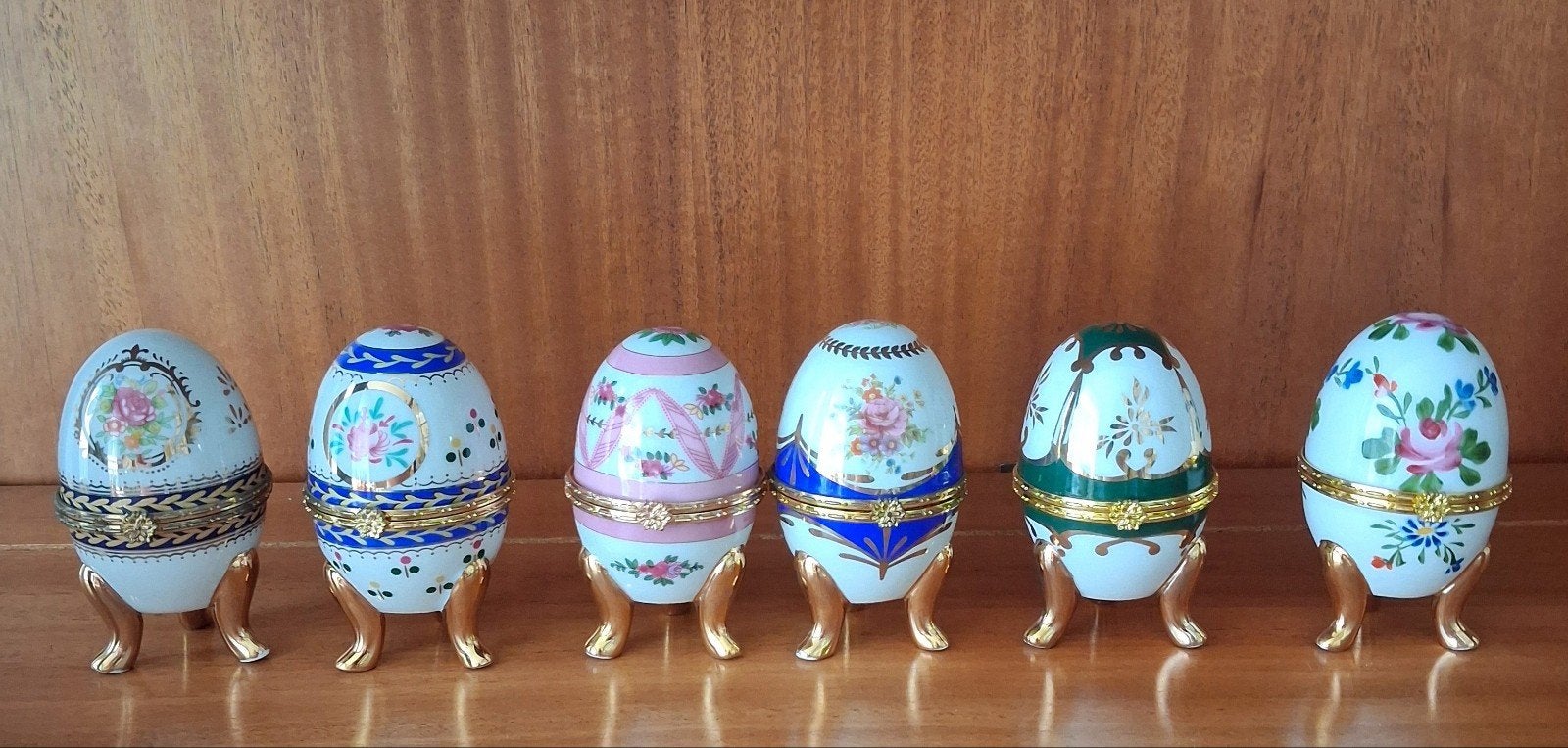 Faberge/Stijl/Porselein/Ei/Eieren, Antiek en Kunst, Ophalen of Verzenden