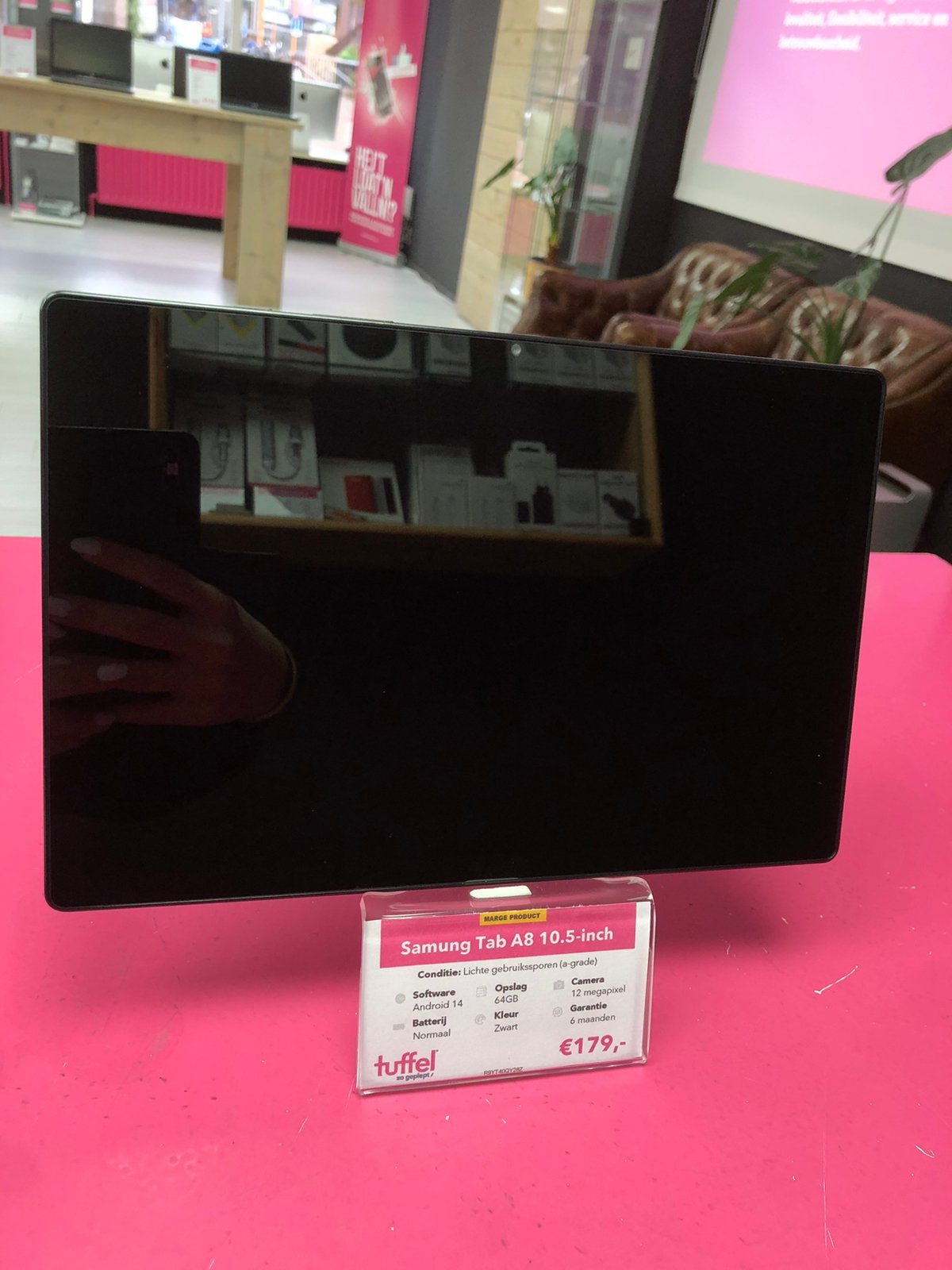 Samsung Tab A8 10,5 inch 64 GB, kleur zwart, a-grade, 10 inch, Galaxy Tab A8, Usb-aansluiting, Ophalen of Verzenden