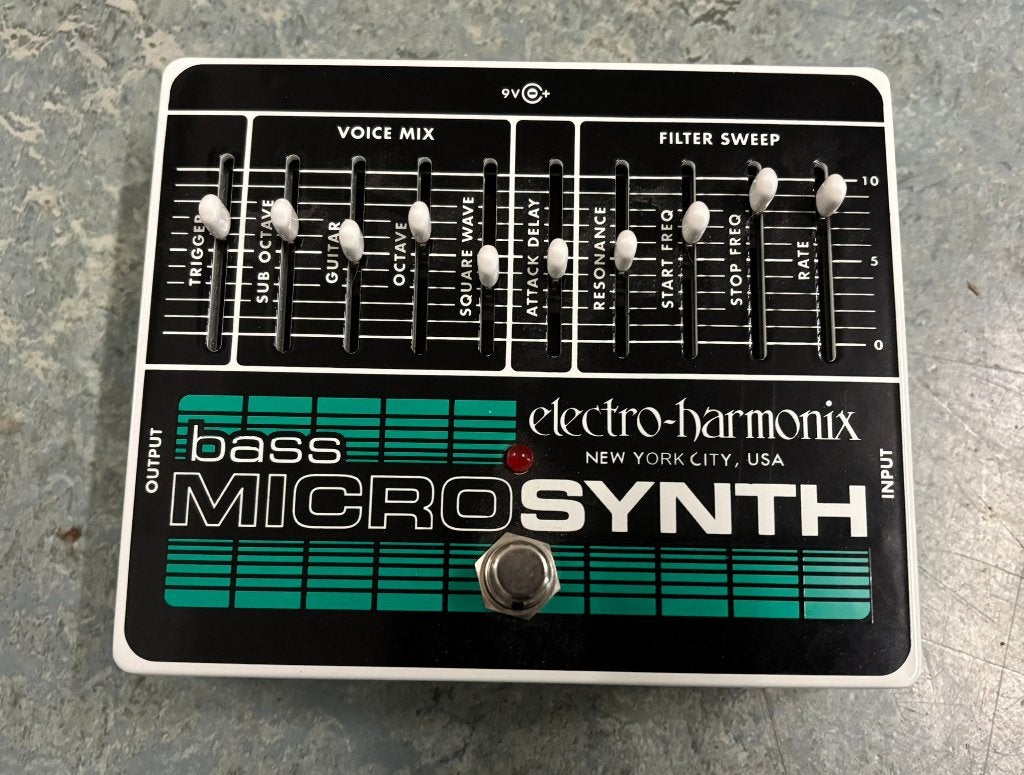 Electro-Harmonix Bass Micro Synth incl. adapter en doos, Ophalen, Zo goed als nieuw, Overige typen