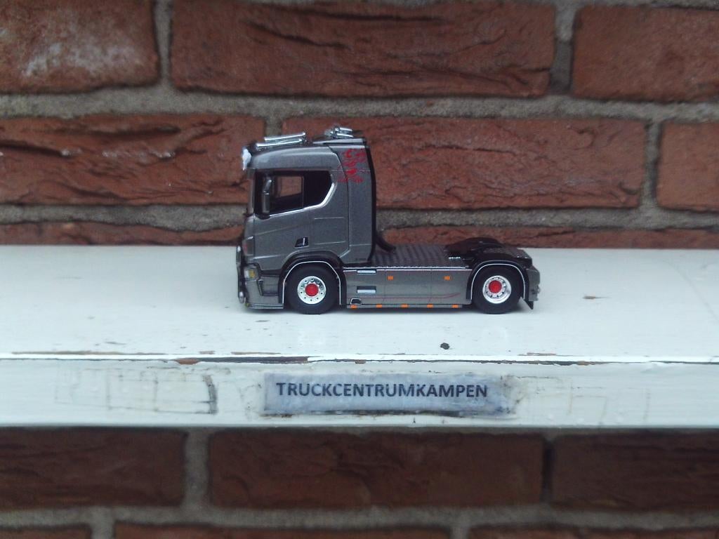 WSI  Scania  R  Normal  4 x 2  van  Johan  Visch., Ophalen of Verzenden, Nieuw, Bus of Vrachtwagen, Wsi