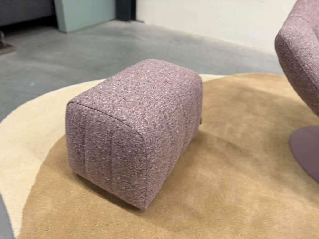 Nieuw Label Van den Berg Cocoon Poef Stof Design Hocker, Minder dan 50 cm, Nieuw, Minder dan 50 cm, Stof