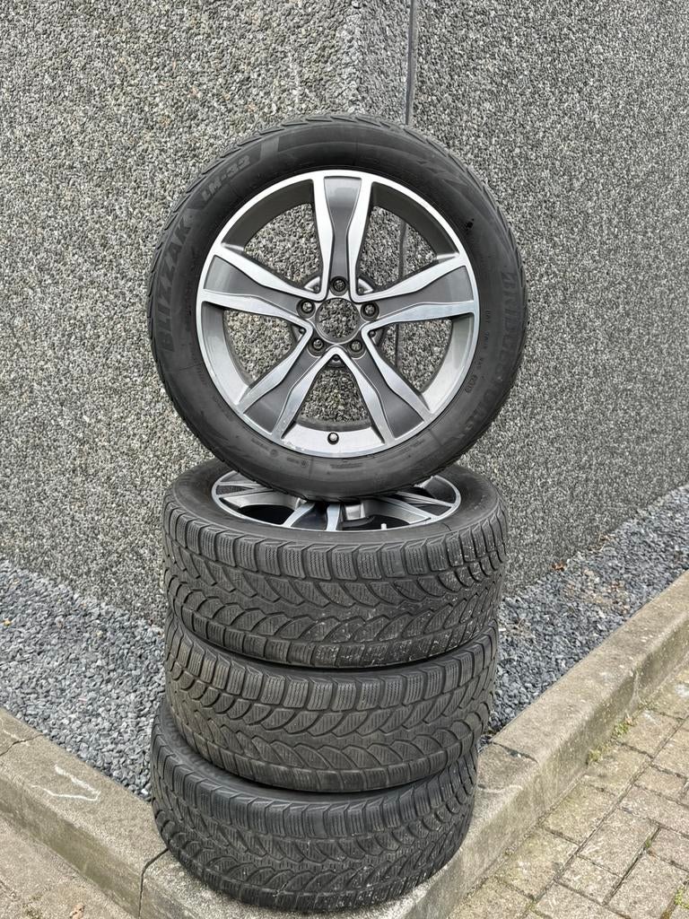 Mercedes - Benz  17” OEM Velgen  –Winterset– Gebalanceerd, Auto-onderdelen, Banden en Velgen, Banden en Velgen, 17 inch, 225 mm