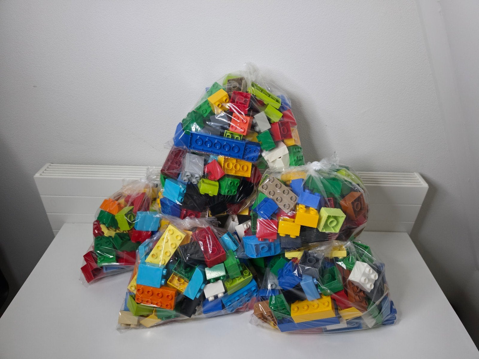 LEGO Duplo Bouwstenen 60 stuks - Vaste prijs €12,50 per zak