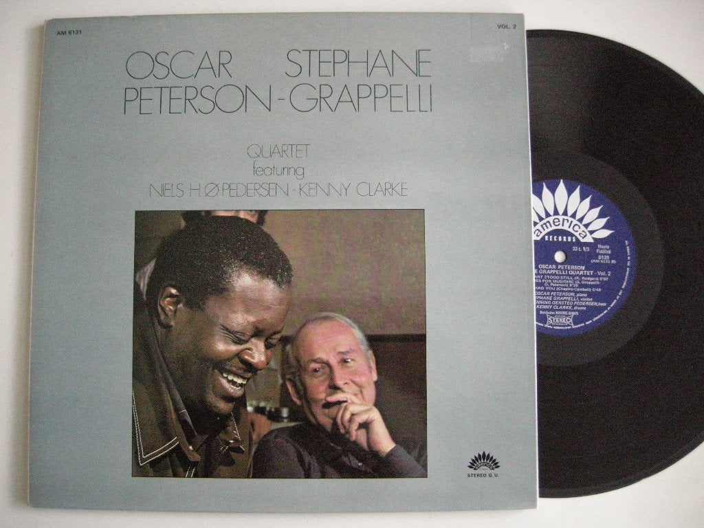 Oscar Peterson Stephane Grappelli vol 2, - LP vinyl zgan, Cd's en Dvd's, Vinyl | Jazz en Blues, Ophalen, LP, Zo goed als nieuw
