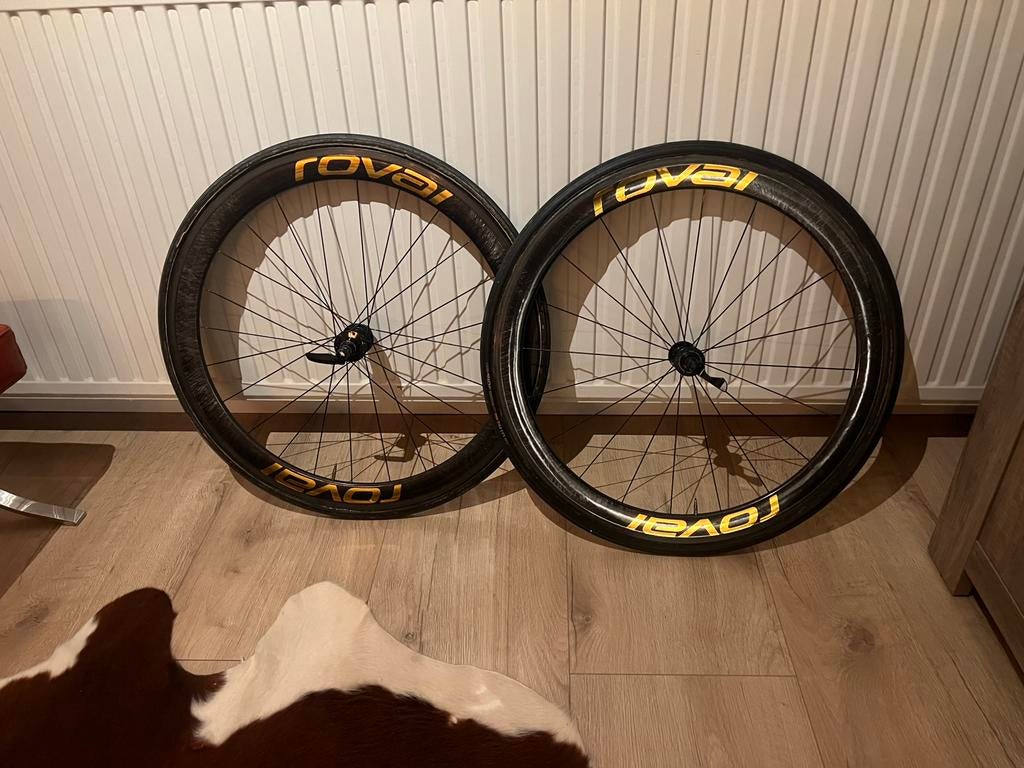 Roval carbon wielen, Fietsen en Brommers, Fietsonderdelen, Ophalen of Verzenden, Zo goed als nieuw, Carbon