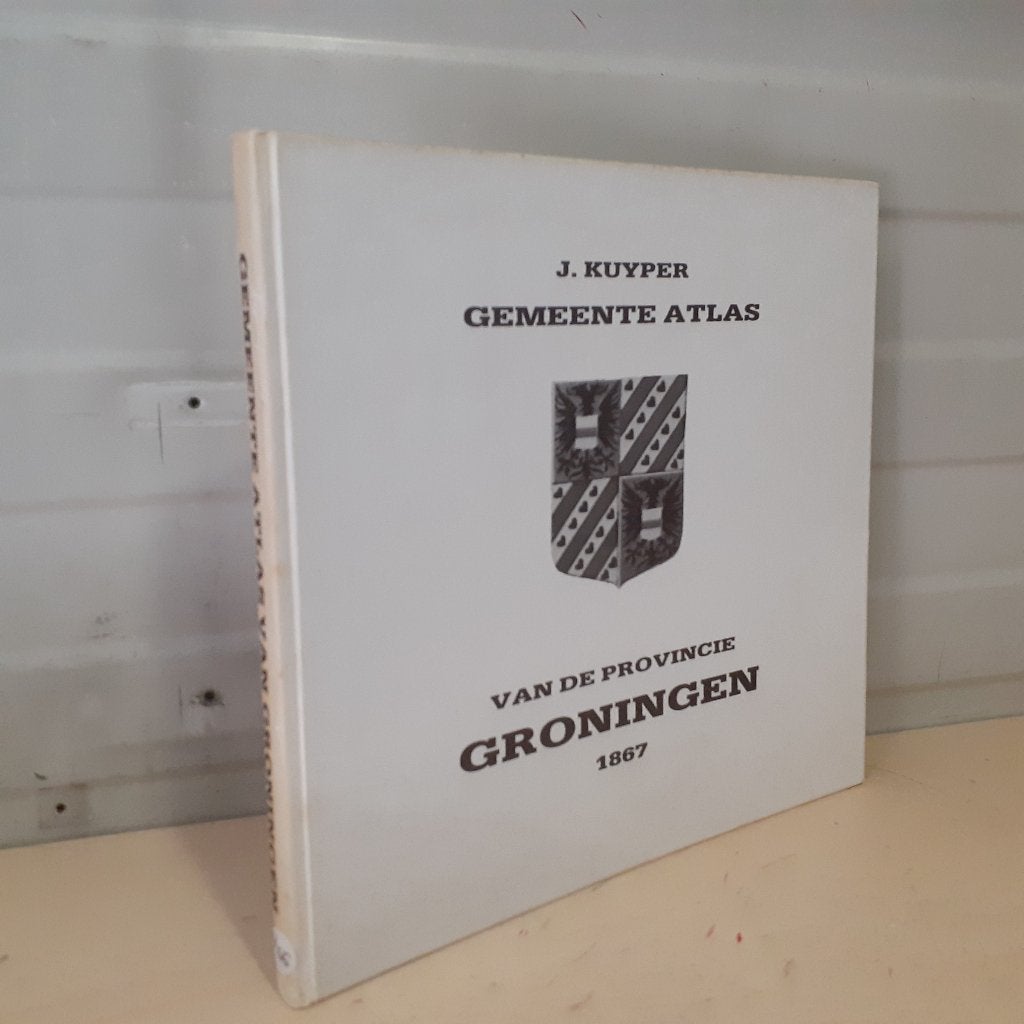 Nr. 766 J Kuyper - Gemeente atlas van de provincie Groningen, Boeken, Atlassen en Landkaarten, Gelezen, Overige atlassen, Ophalen of Verzenden
