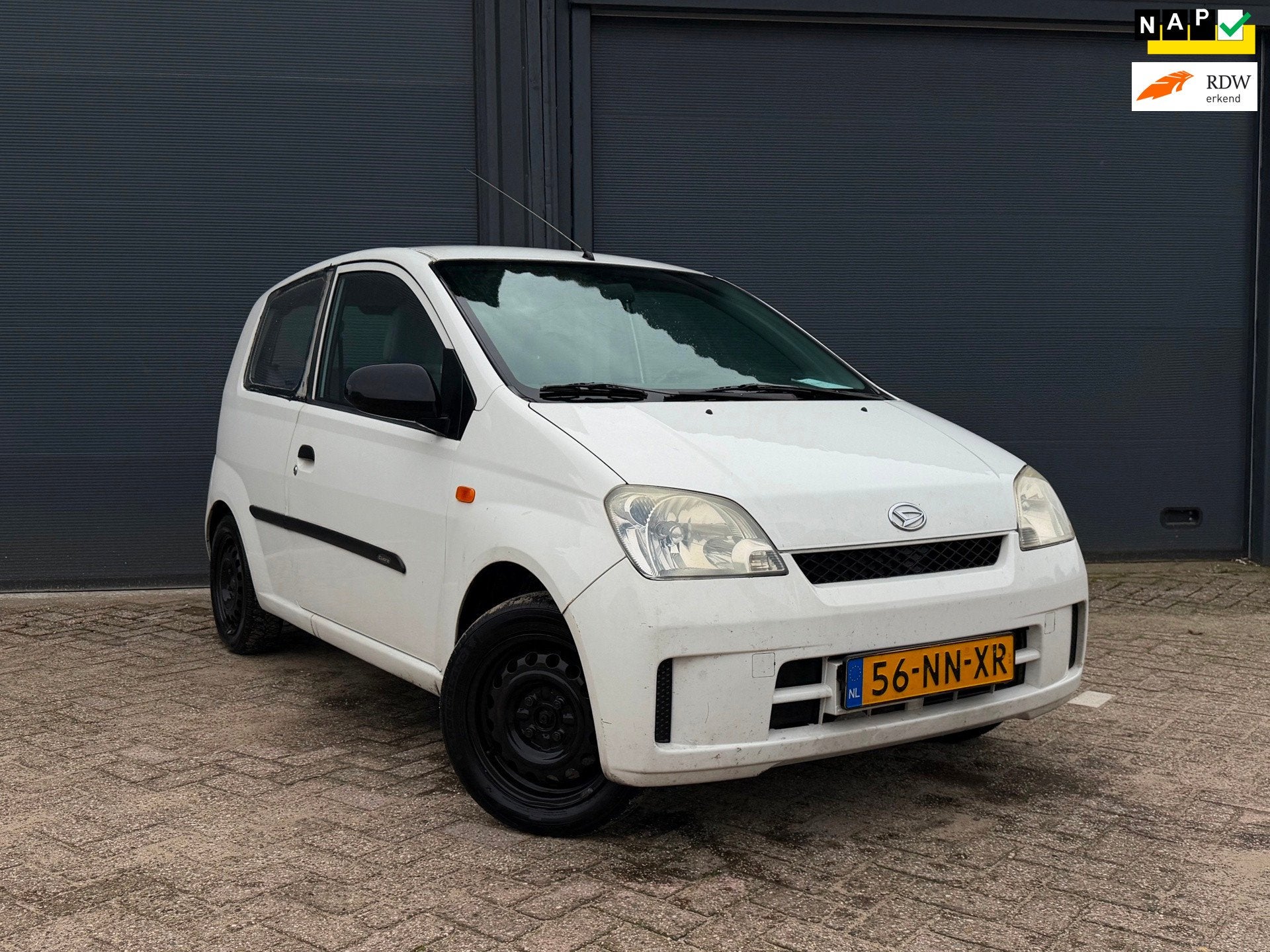 Daihatsu Cuore 1.0 | VASTE PRIJS | APK 06-2027 | INRUILKOOPJ, Auto's, 18 €/maand, 4 stoelen, Cuore, Wit