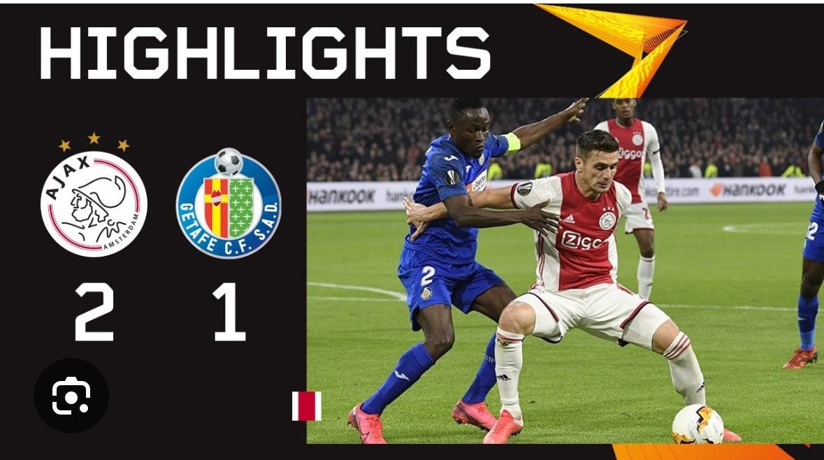 Ajax-getafe vak 424 3x naast elkaar, Drie personen of meer