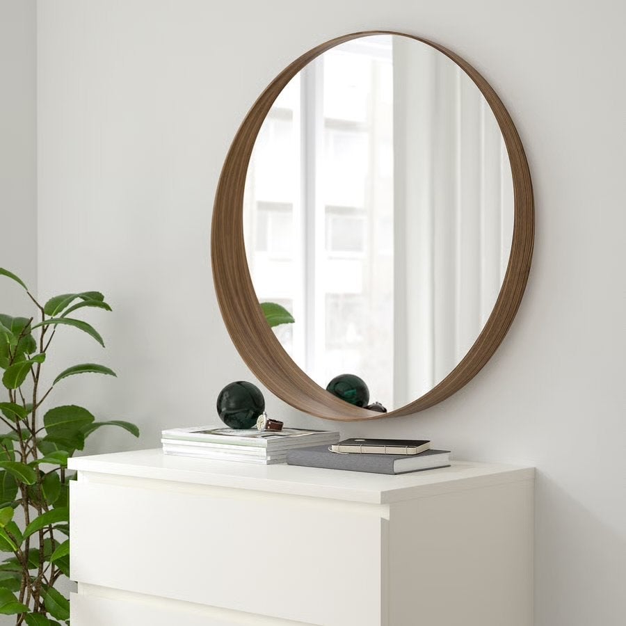IKEA Stockholm spiegel 80cm (nieuw), Ophalen, Rond, Nieuw, 75 tot 100 cm