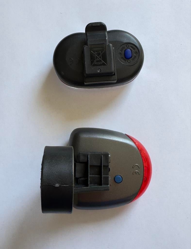 Fietsverlichtingsset: Voor- en Achterlicht, Fietsen en Brommers, Fietsaccessoires | Fietsverlichting, Ophalen of Verzenden, Gebruikt