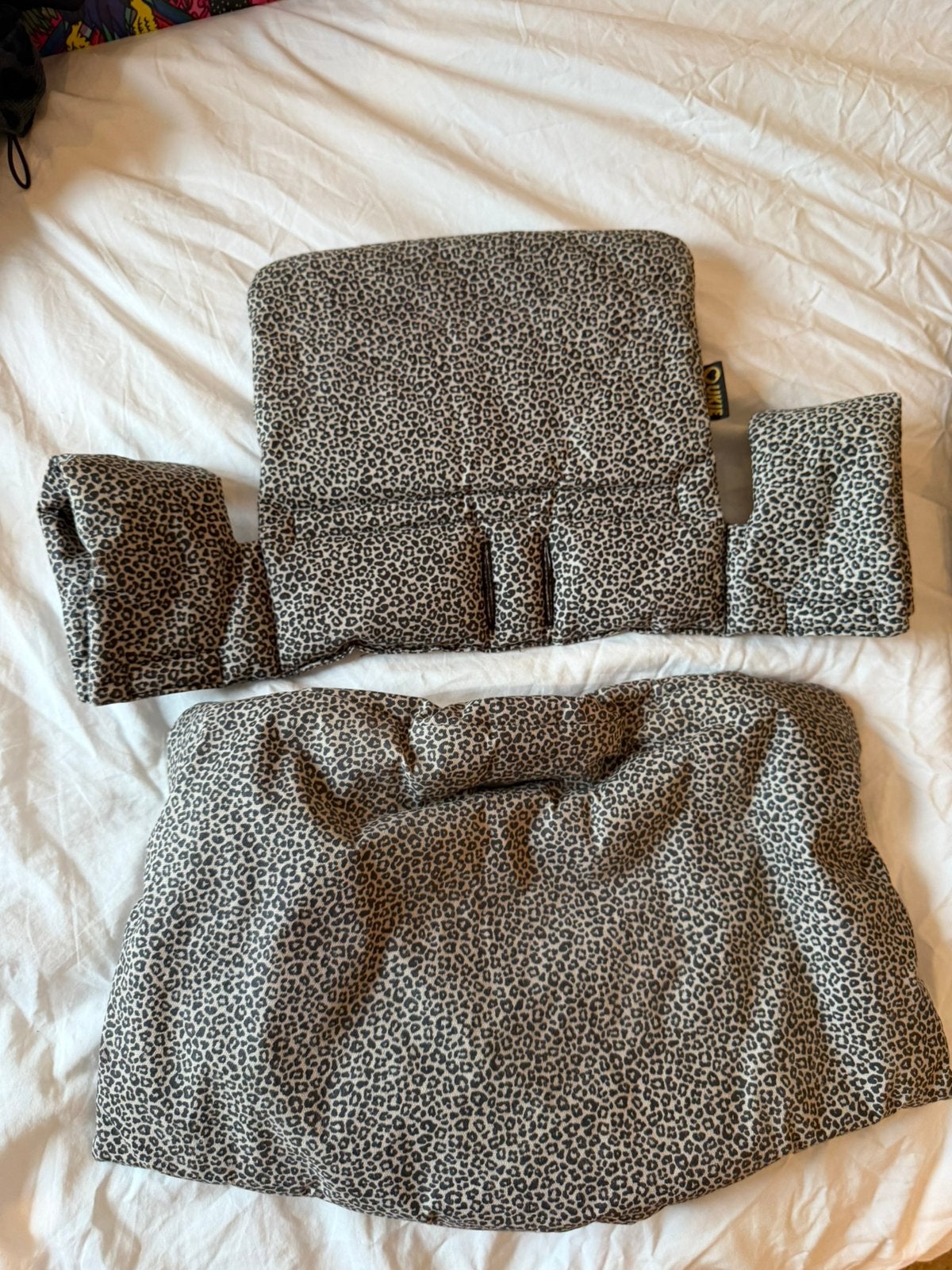 Ukje stoelverkleiner tripp trapp leopard, Kinderen en Baby's, Ophalen of Verzenden, Zo goed als nieuw, Meegroeistoel, Stoelverkleiner