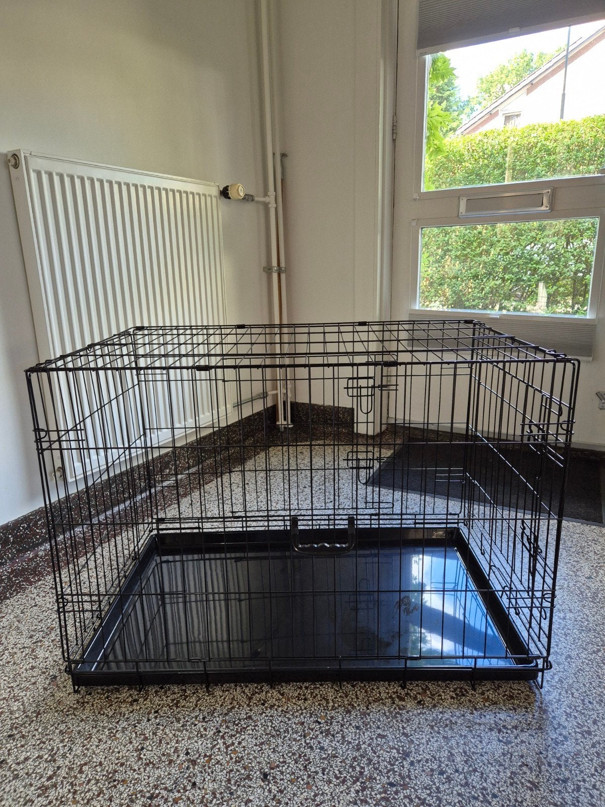 Hondenbench, Dieren en Toebehoren, Hondenhokken, Ophalen, Zo goed als nieuw, Minder dan 75 cm, 65 tot 100 cm