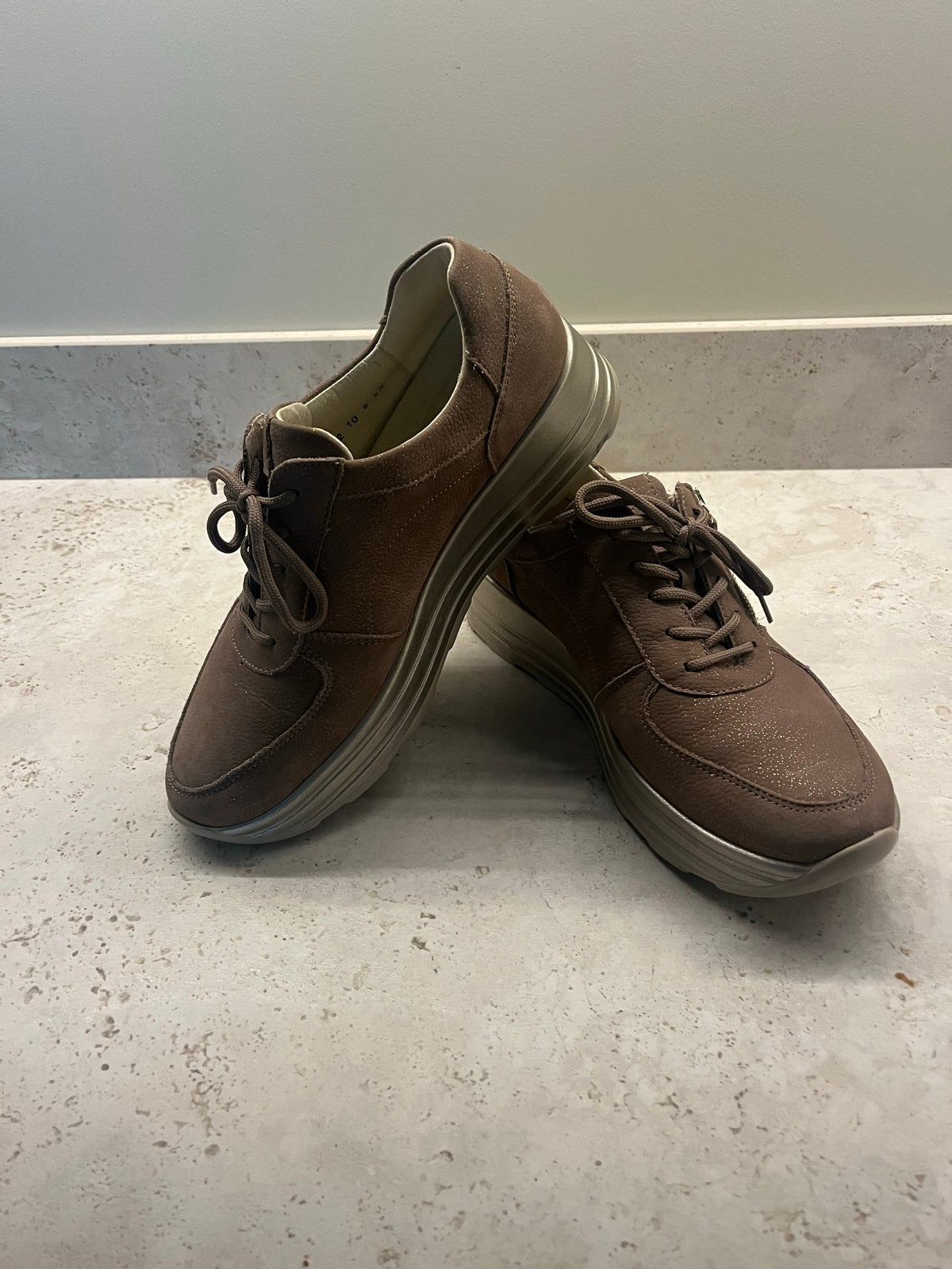 Waldläufer schoenen maat 40 - Nieuwstaat, Ophalen of Verzenden, Zo goed als nieuw, Bruin, Sneakers of Gympen