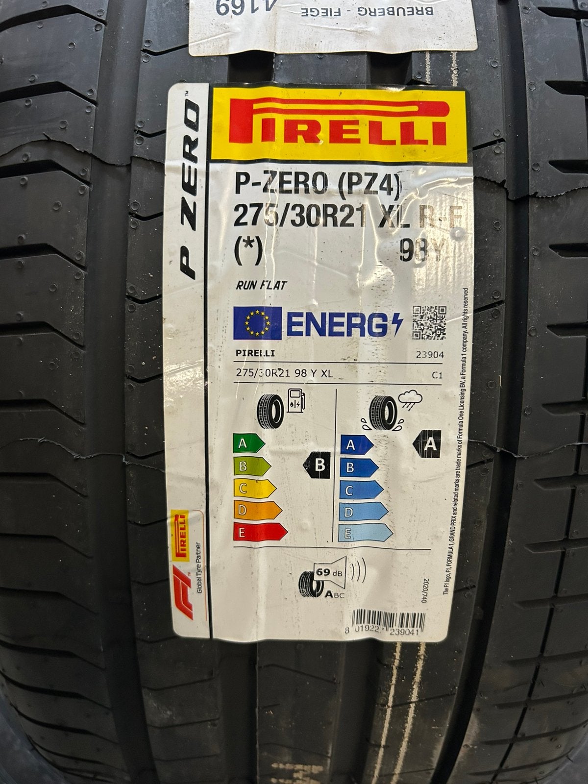 275 30 21 Pirelli P-ZERO * RFT 2 stuks, Ophalen, Gebruikt, 275 mm, 21 inch