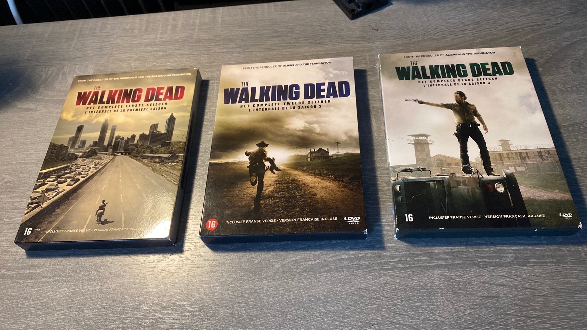 Walking dead seizoen 1, 2 en 3 - DVD, Vanaf 16 jaar, Ophalen of Verzenden, Zo goed als nieuw, Horror