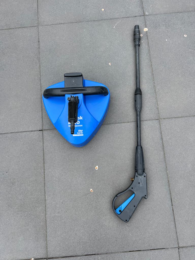 Nilfisk Alto Patio Cleaner en Hogedrukreiniger Pistool, Tuin en Terras, Hogedrukreinigers, Ophalen of Verzenden, Gebruikt