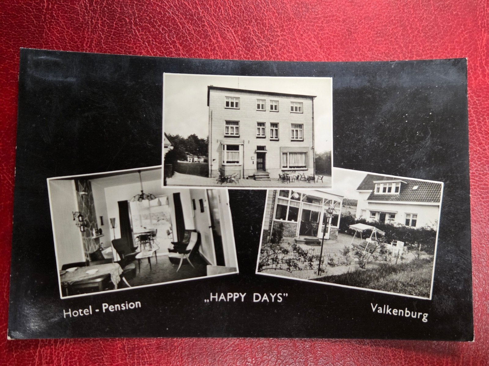Valkenburg Hotel-Pension Happy Days, Verzamelen, Ansichtkaarten | Nederland, Ophalen of Verzenden, Voor 1920, Limburg