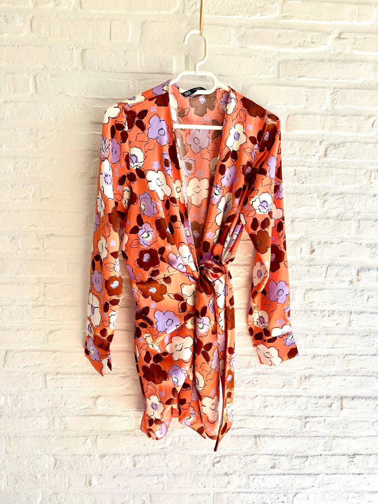 Nieuw jurkje Zara, Maat 38/40 (M), Verzenden, Nieuw, Oranje