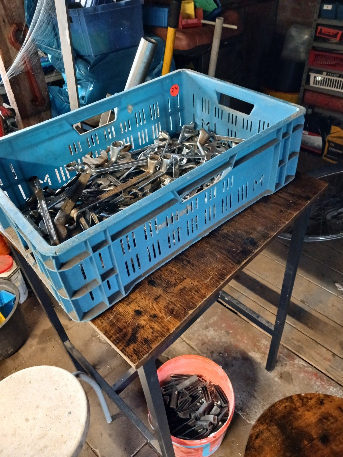 Tekoop  gereedschap  steek en ringsleutels, Ophalen, Minder dan 40 cm, Doos, Minder dan 35 cm