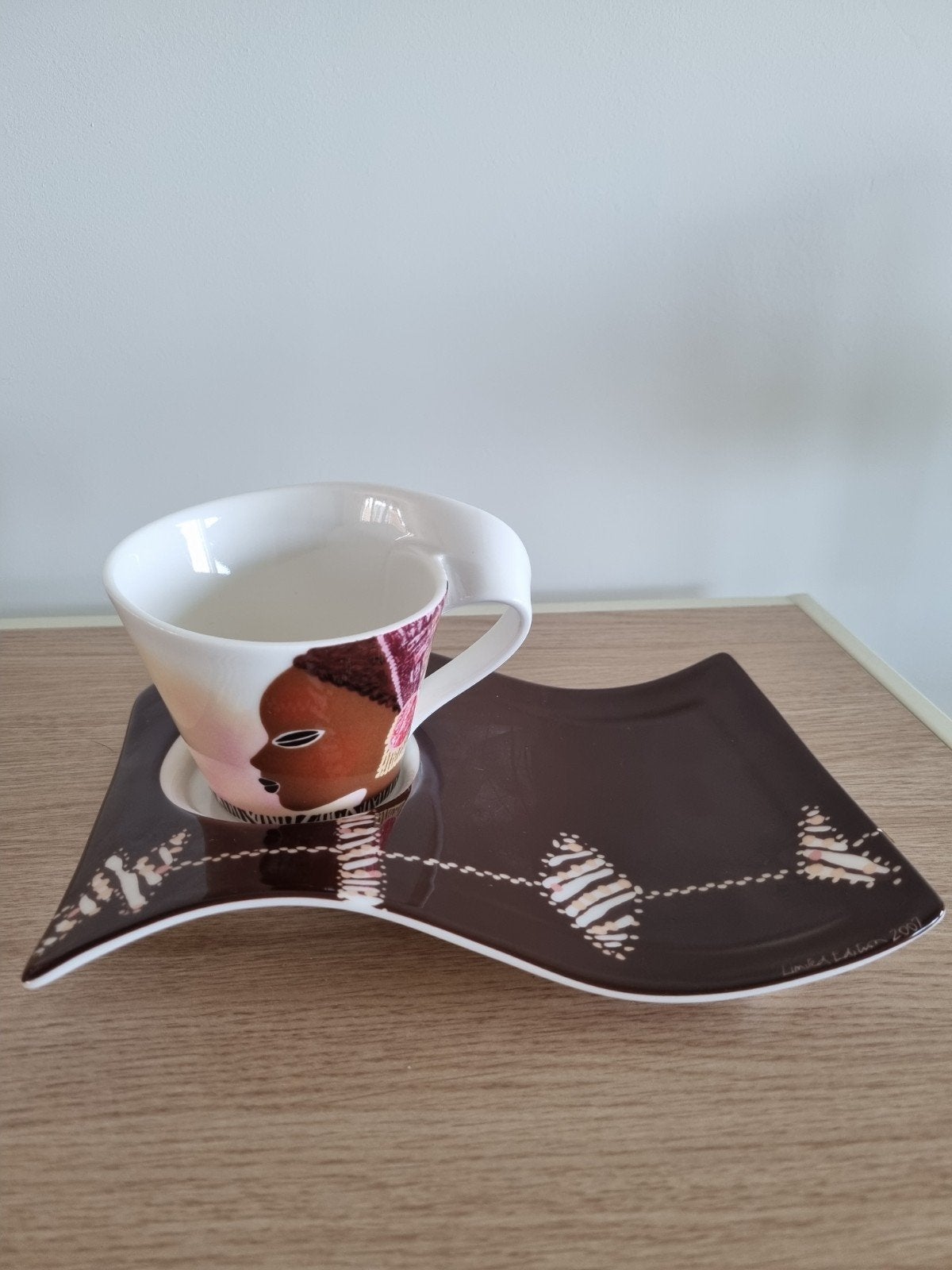 Villeroy & Boch Limited Edition 2007 Kop en Schotel, Huis en Inrichting, Villeroy & Boch, Vintage, Ophalen of Verzenden, Zo goed als nieuw