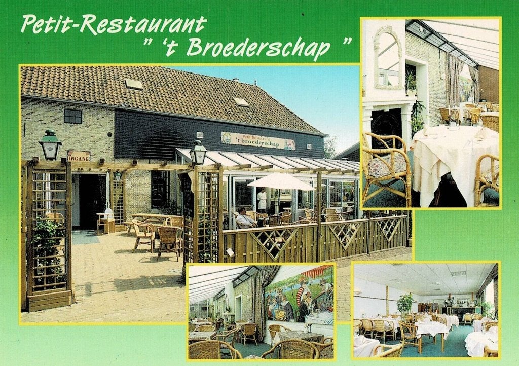Burgum,  Petit-Restaurant 't Broederschap,, Ophalen of Verzenden, 1980 tot heden, Ongelopen, Friesland