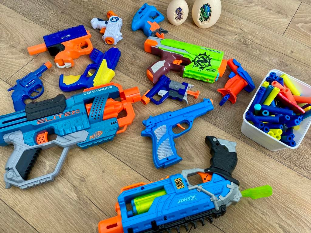 Nerf guns, Ophalen, Zo goed als nieuw