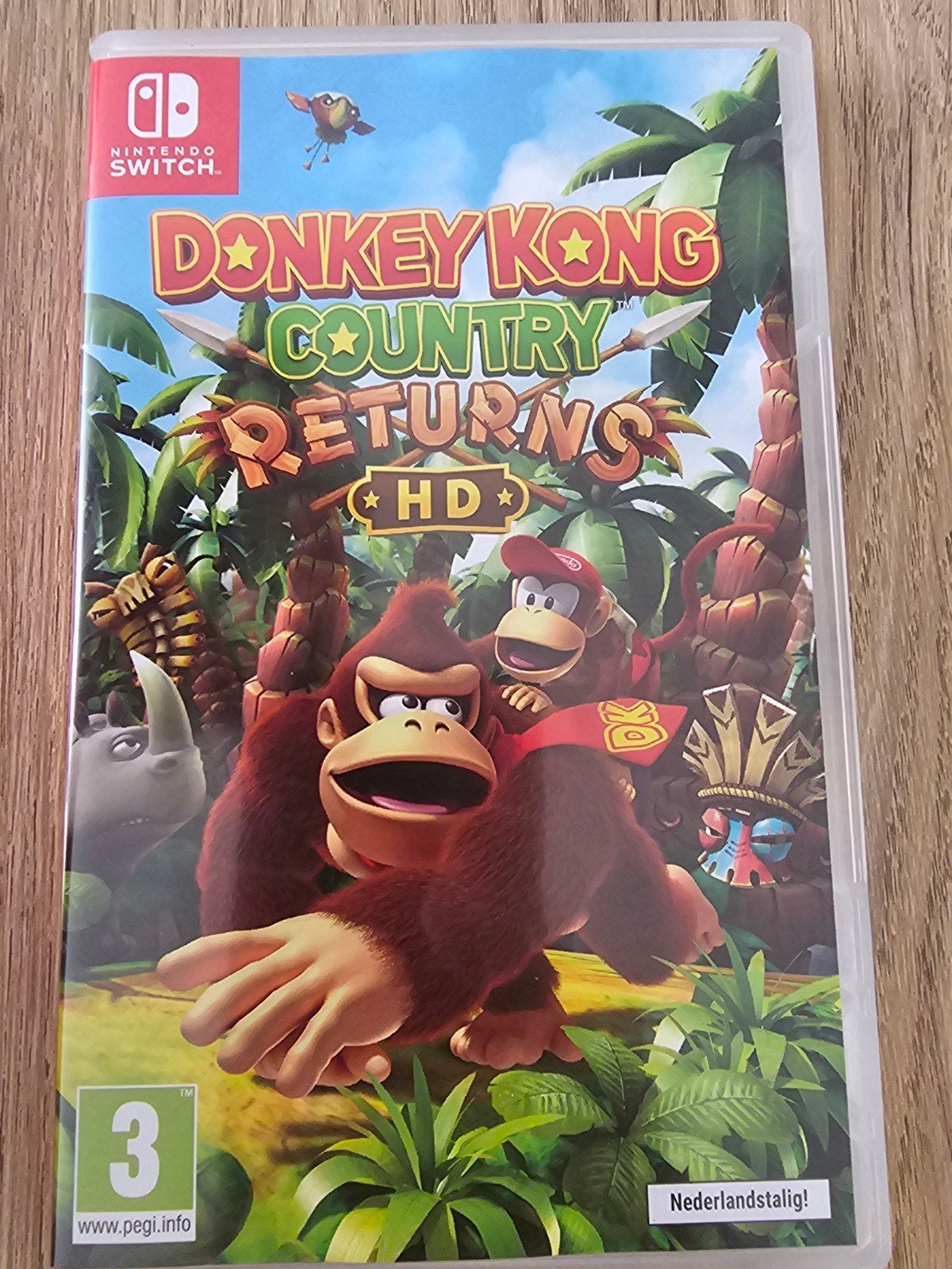 Donkey Kong Country Returns HD - Nintendo Switch, Ophalen, 2 spelers, Eén computer, Zo goed als nieuw