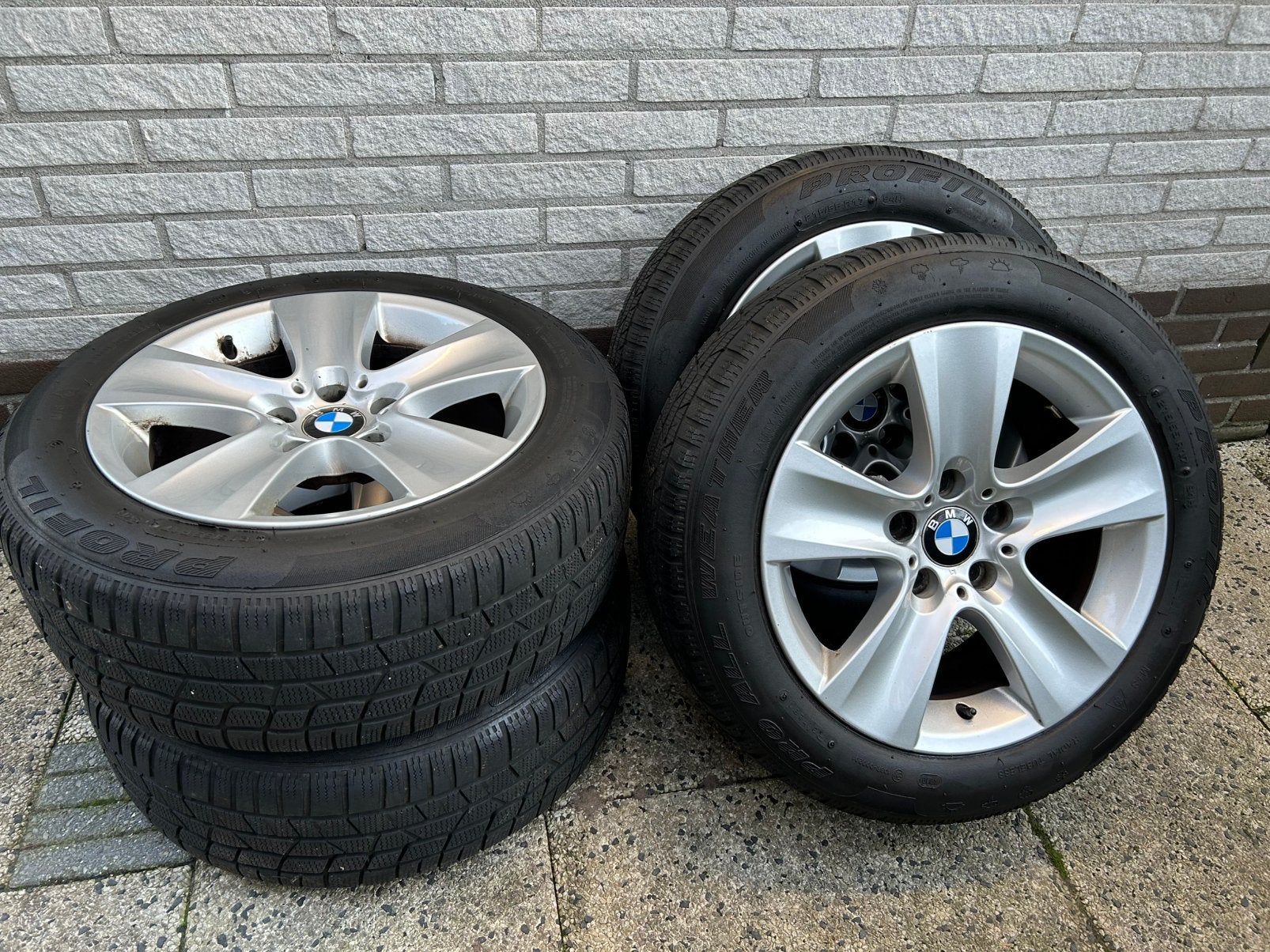 Originele BMW Velgen Style 327  17 inch F10 F11 F30, Ophalen, Velg(en), 17 inch, All Season