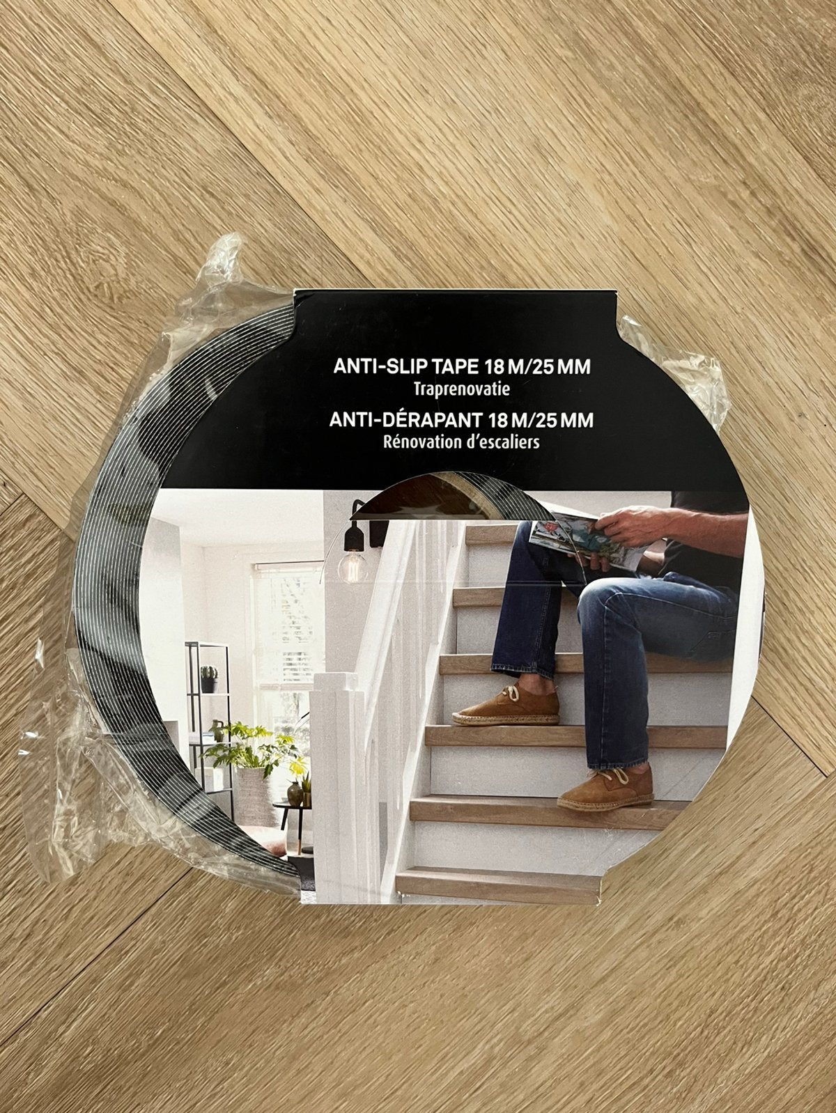 Anti slip tape voor de trap 18x25 mm, Ophalen of Verzenden, Nieuw, Trap, 4 meter of meer