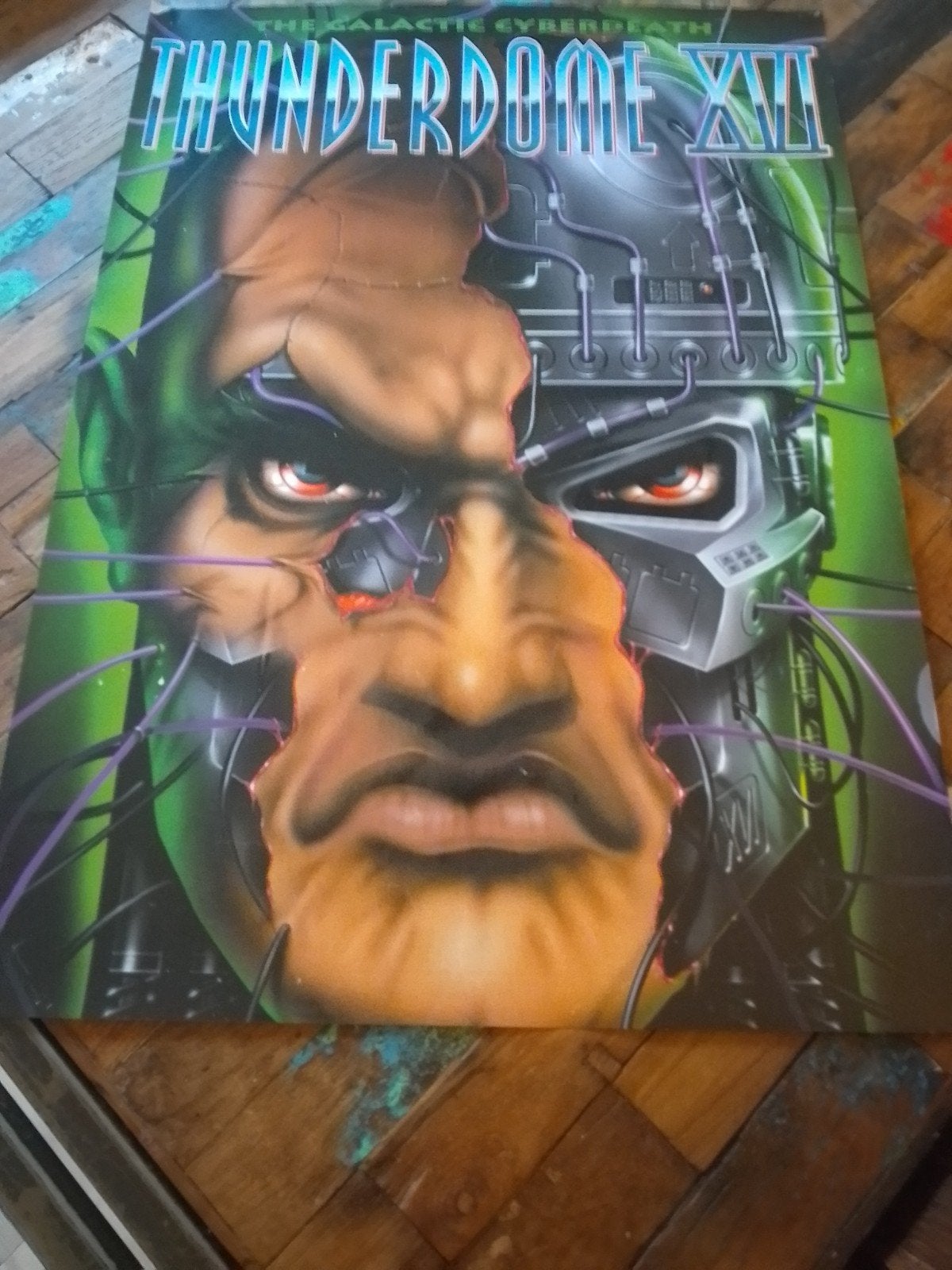 thunderdome 16 poster hardcore gabber ID&T, Ophalen of Verzenden, Nieuw, A1 t/m A3, Reclame