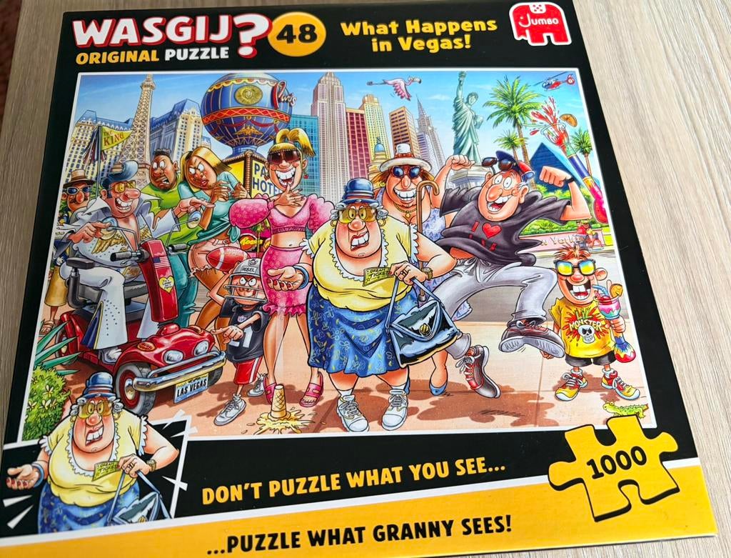 Bijna nieuwe WasGij puzzels, Ophalen, 500 t/m 1500 stukjes, Zo goed als nieuw