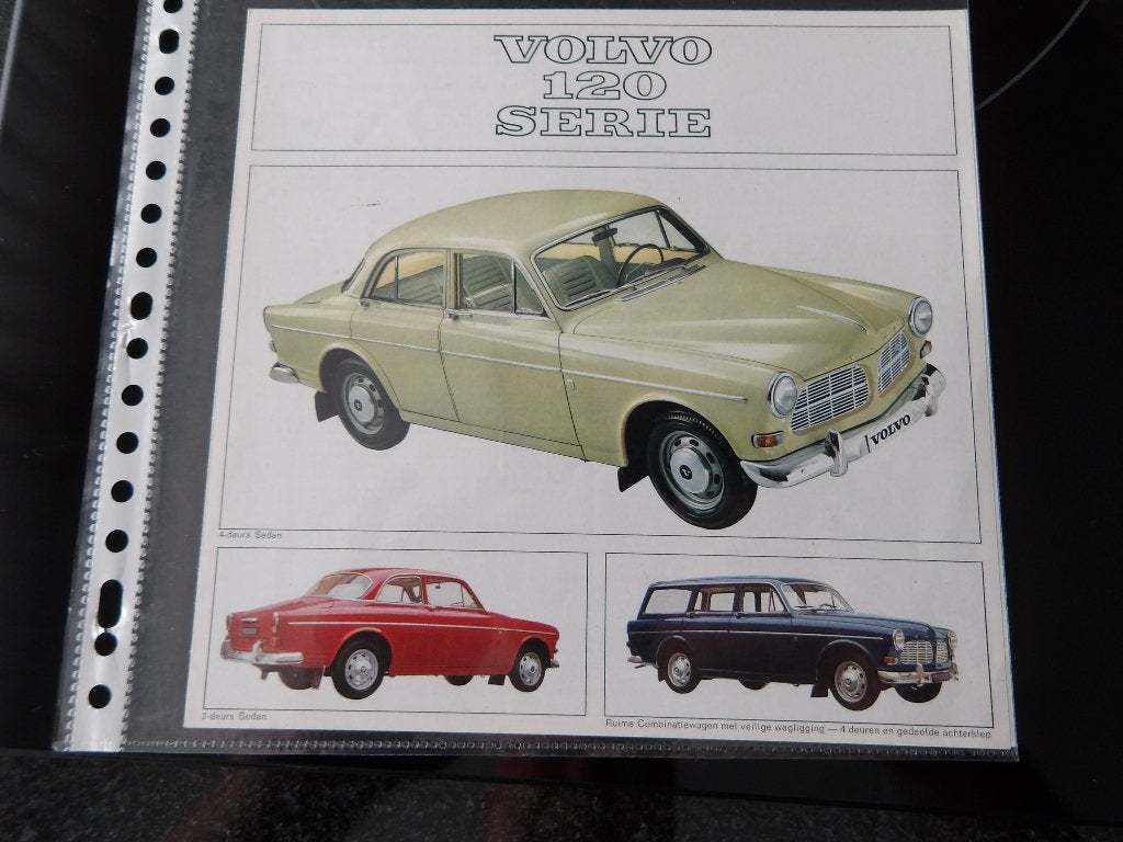 Volvo 120 Serie Brochure/Folder, Ophalen of Verzenden, Zo goed als nieuw, Volvo