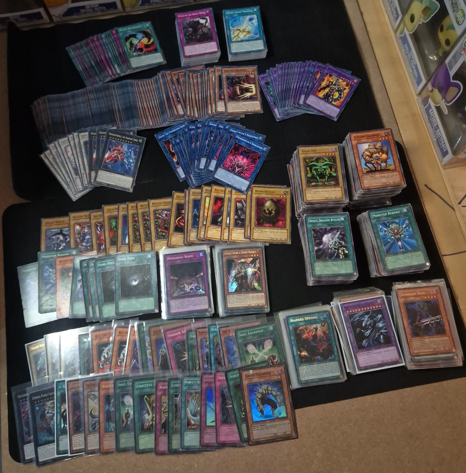 Yu-Gi-Oh Verzameling oude kaarten, Ophalen of Verzenden, Zo goed als nieuw, Meerdere kaarten, Foil