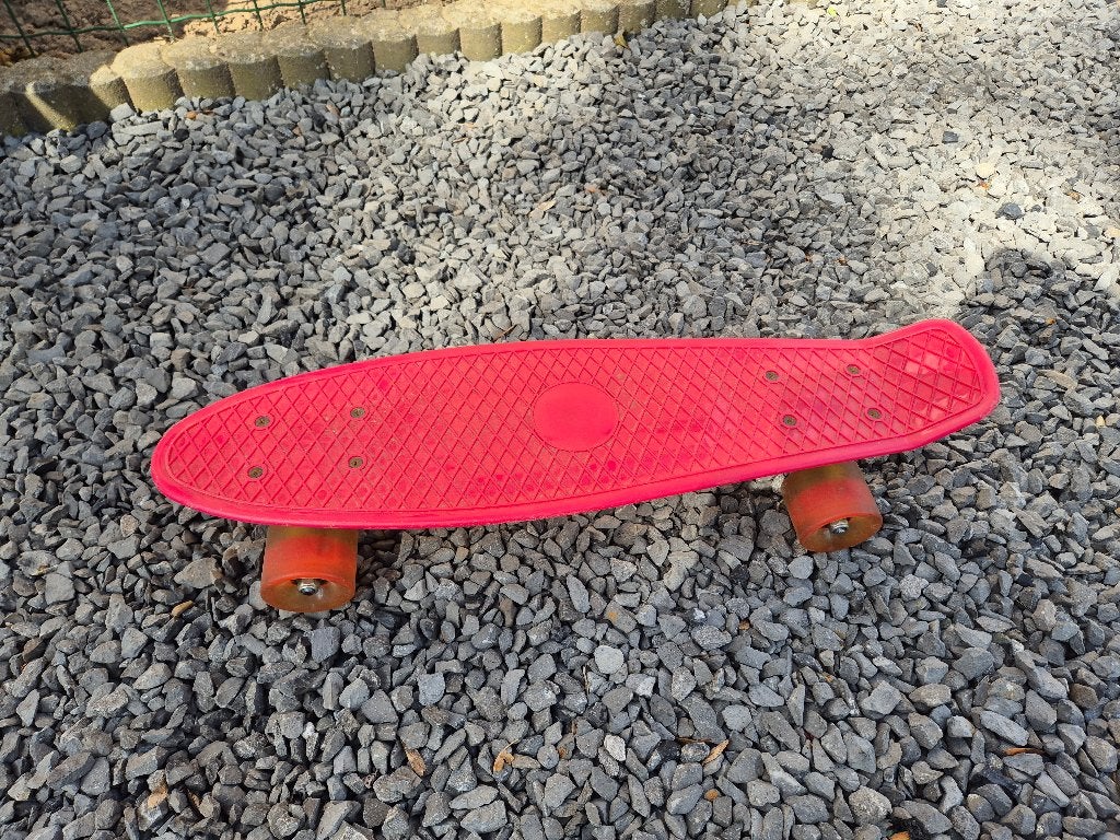Rood skateboard voor kids, Ophalen of Verzenden, Gebruikt