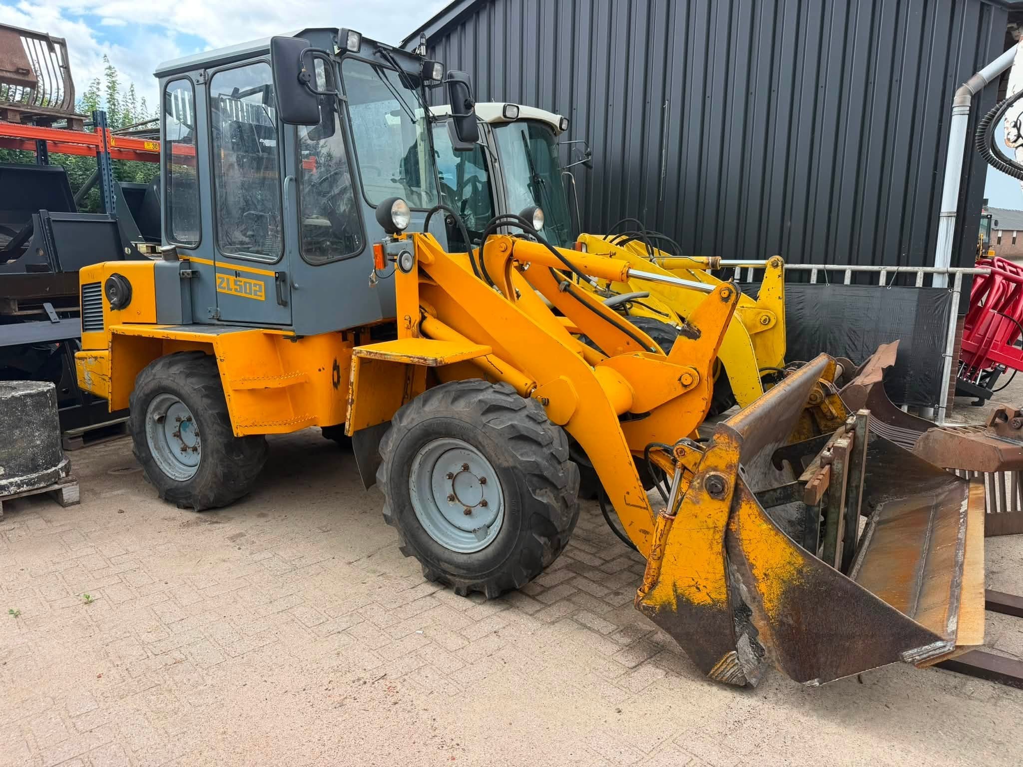 Zettelmeyer ZL 502 Shovel Loader (bj 1992), Wiellader of Shovel