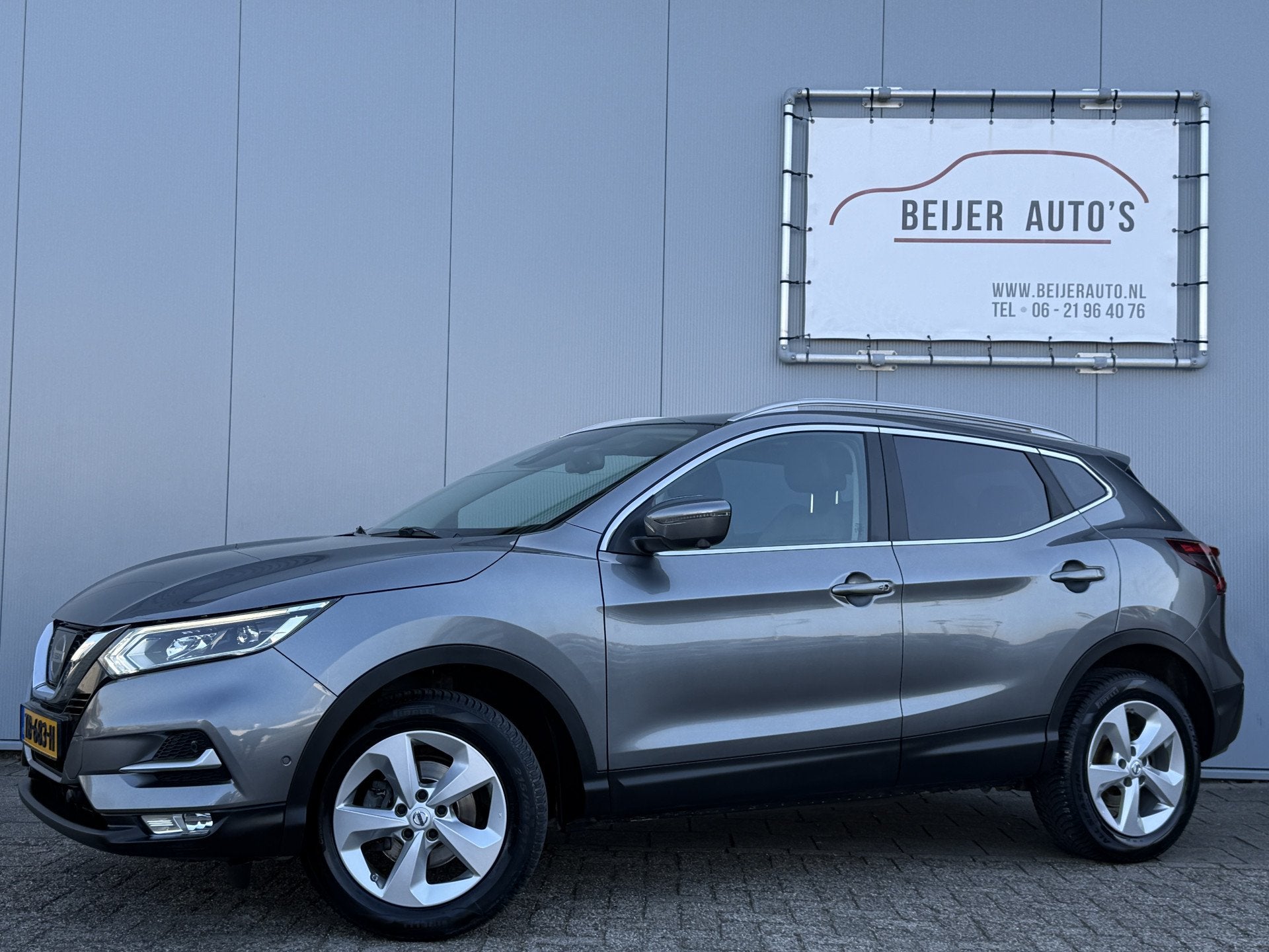 Nissan QASHQAI 1.2 Tekna + Panoramadak/Camera/17inch., Auto's, Nissan, Bedrijf, Te koop, Qashqai, 360° camera, ABS, Airbags, Airconditioning