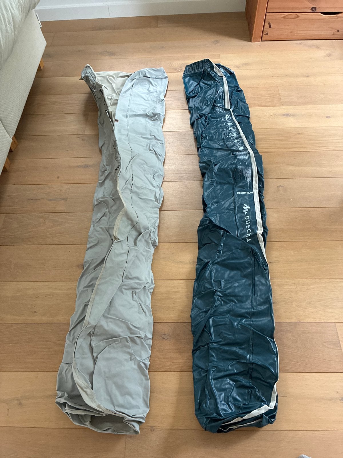 Quechua Luchtbed/Slaapmat 190x70cm, Ophalen of Verzenden, Gebruikt, 1-persoons