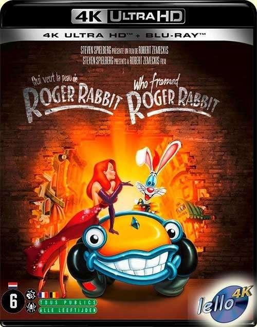 Blu-ray 4K: Who Framed Roger Rabbit (1988 Bob Hoskins) NL KC, Ophalen of Verzenden, Nieuw in verpakking, Humor en Cabaret