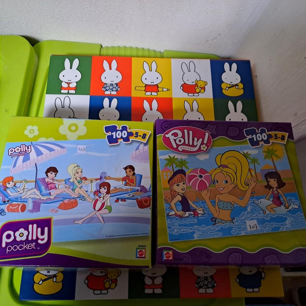 Polly pocket puzzel, Ophalen, Gebruikt