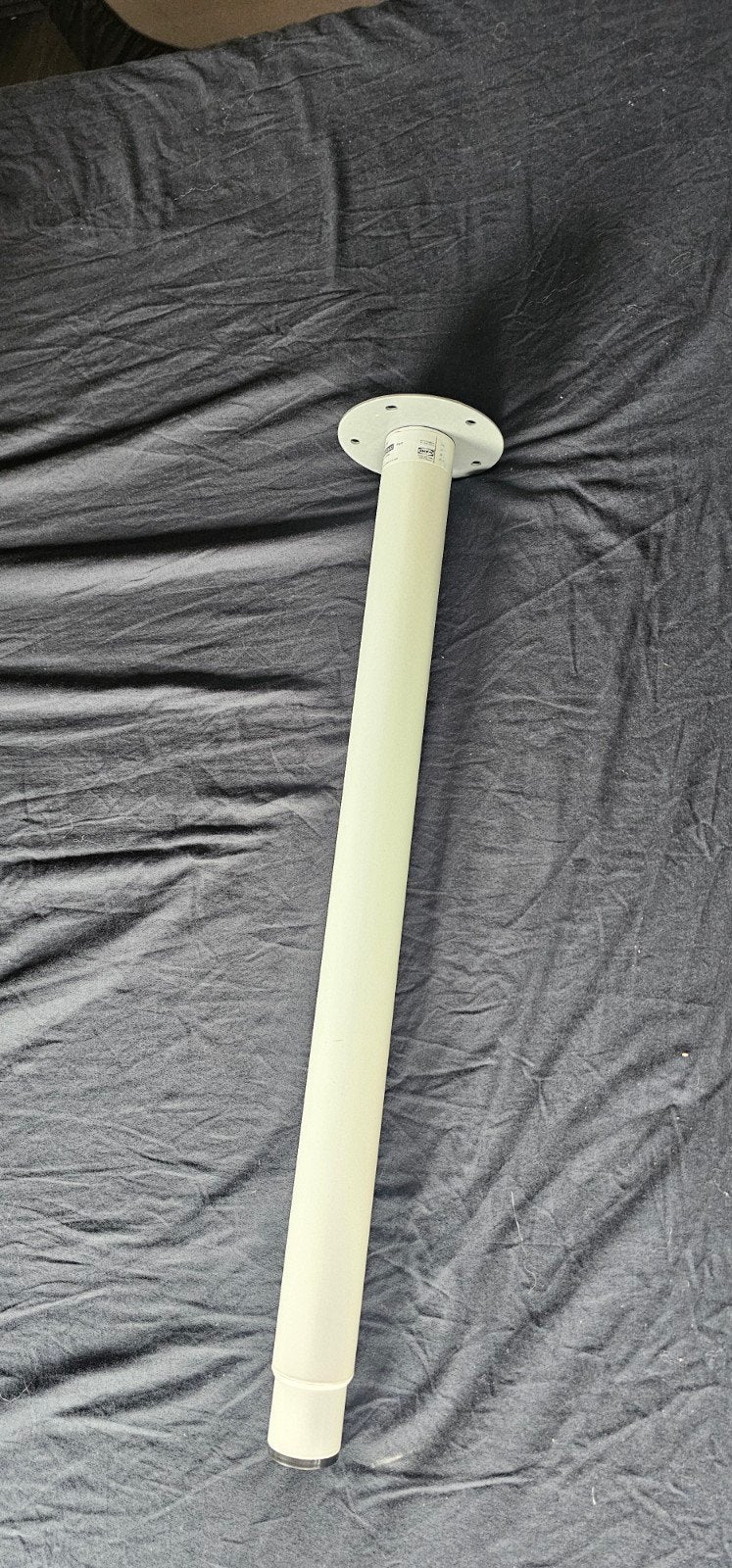 2x IKEA OLOV Tafelpoot, verstelbaar, wit, Tafelpoot, Modern, functioneel, Nieuw, Ophalen of Verzenden