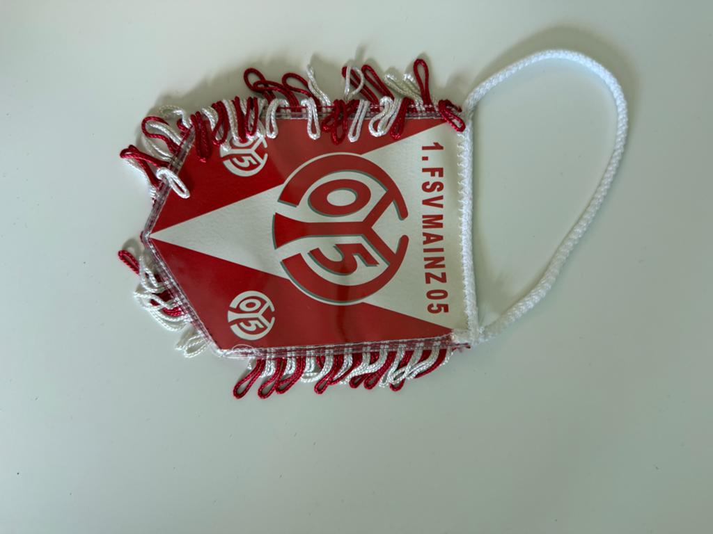 Mainz vaantje - 1. FSV Mainz 05, Ophalen of Verzenden, Gebruikt, Buitenlandse clubs, Vaantje of Sjaal