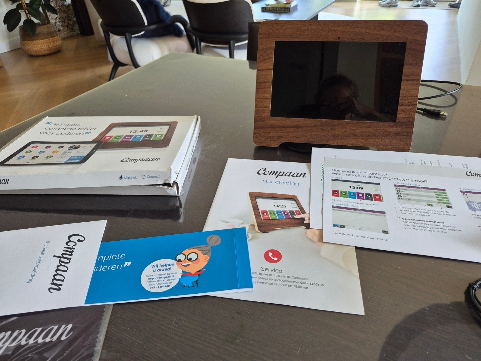 Compaan tablet voor ouderen, Ophalen of Verzenden, Samsung