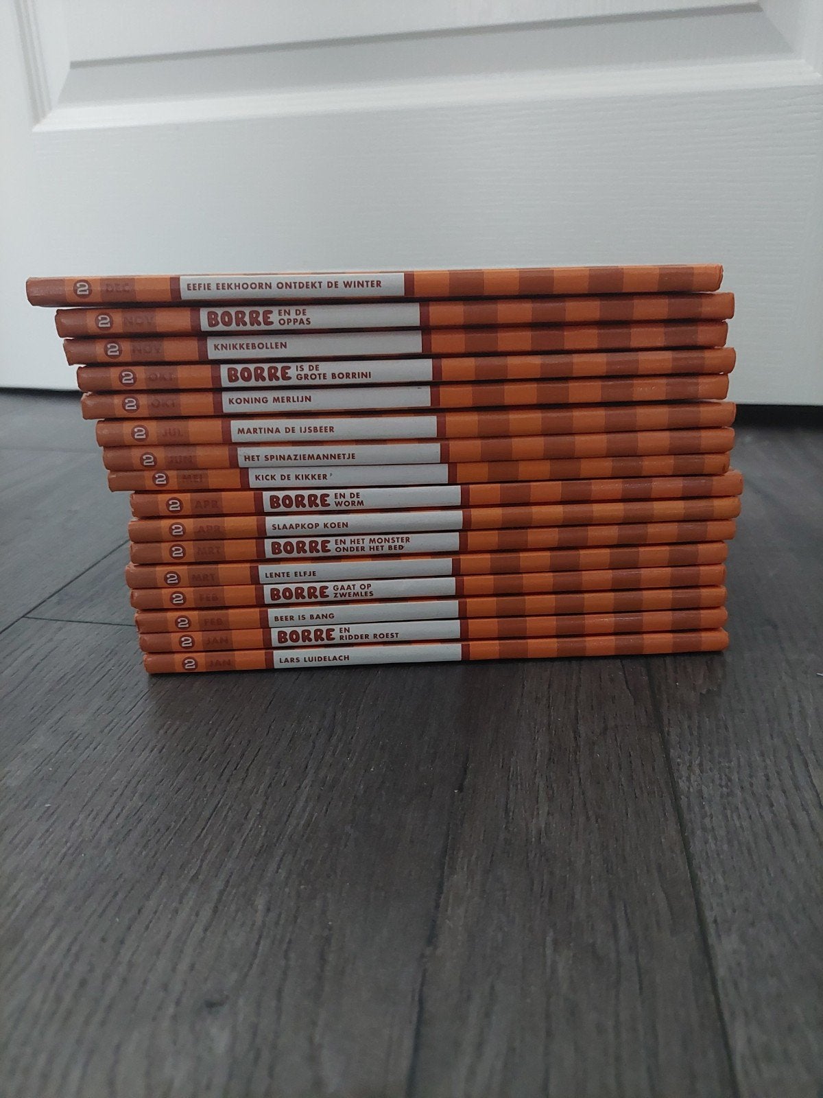 16 Borre boekjes groep 2, Ophalen
