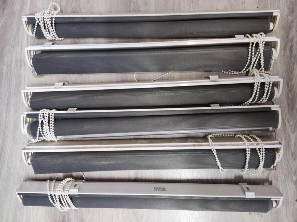 Rol gordijnen, Ophalen, Gebruikt, 200 cm of meer